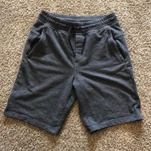 Lululemon Grey Sweat Shorts